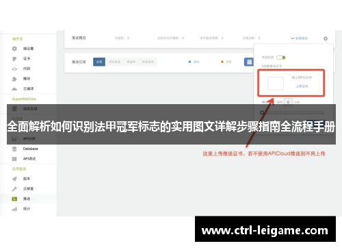 全面解析如何识别法甲冠军标志的实用图文详解步骤指南全流程手册 全面解析如何识别法甲冠军标志的实用图文详解步骤指南全流程手册